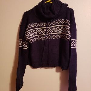 Cozy crop sweater